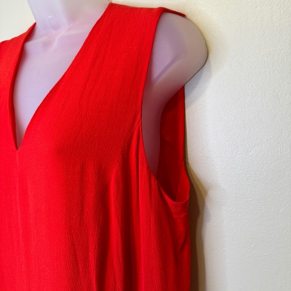 J Brand | Mina Dress Masai Masa V-Neck Side Hip Pockets Asymmetrical Mini Dress - Picture 8 of 16